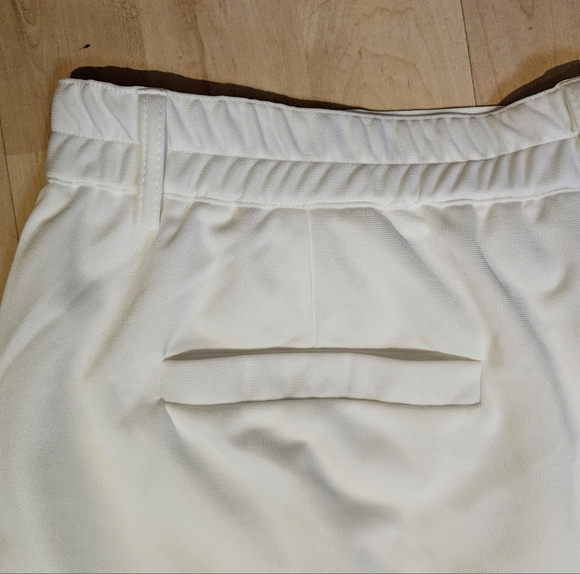 Mafinity Mens White Casual Elastic Waist Shorts size XXL - Picture 4 of 6
